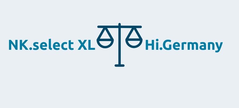Vergleich Tarif NK.select XL vs. Hi.Germany