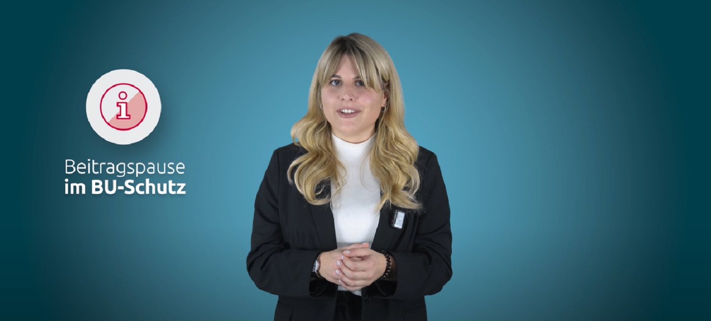 Berufsunfähigkeitsversicherung: Fabienne erklärt Beitragspause bei der Alten Leipziger