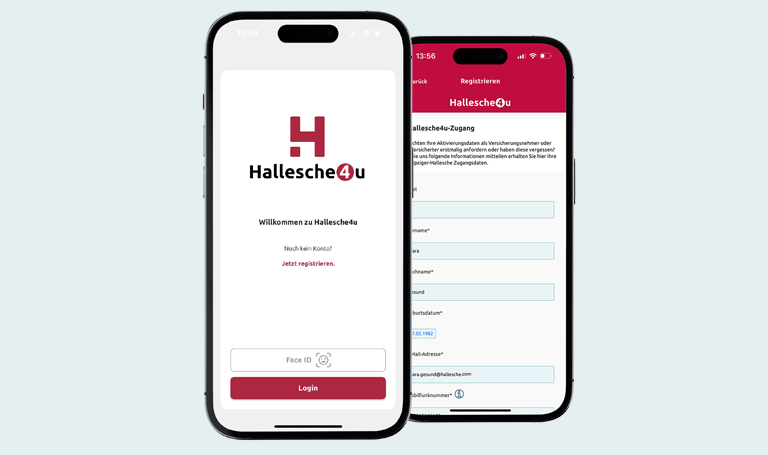Hallesche4u Login